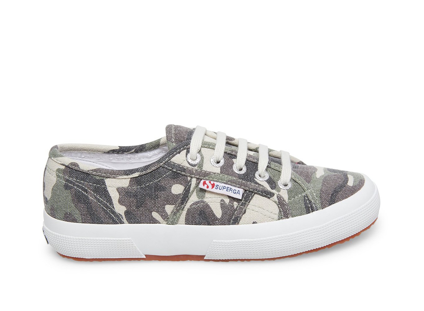 Tenis Feminino Camufladas - Superga 2750 Cotcamofanw - OVQIZ-6431